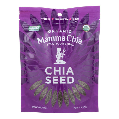 Mamma Chia Organic Black Chia Seeds (8x6 OZ)