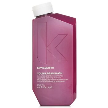 Young.Again.Wash (Immortelle and Baobab Infused Restorative Softening Shampoo - To Dry Brittle Hair) - 250ml/8.4oz