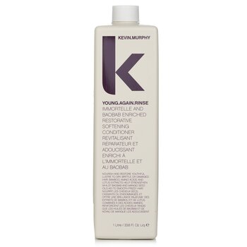 Young.Again.Rinse (Immortelle and Baobab Infused Restorative Softening Conditioner - To Dry, Brittle or Damaged Hair) - 1000ml/33.8oz