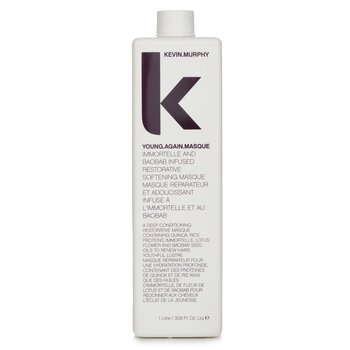 Young.Again.Masque (Immortelle and Baobab Infused Restorative Softening Masque - To Dry Damaged or Brittle Hair) - 1000ml/33.8oz