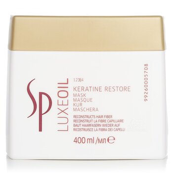 SP Luxe Oil Keratin Restore Mask (Reconstructs Hair Fiber)  400ml/13.5oz