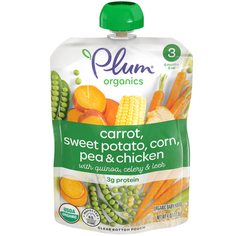 Plum Organics St3 Quinoa Chicken (6x4OZ )