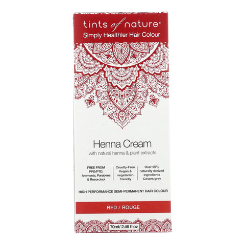 TON HENNA CREAM RED ( 1 X 2.46 OZ   )