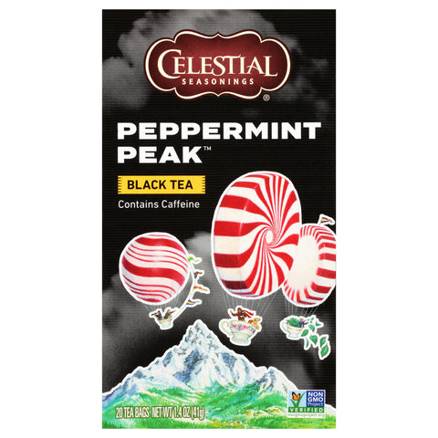 CS PPRMNT PEAK BLACK TEA ( 6 X 20 BAG  )