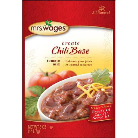 MRS WAGES CHILI MIX     ( 12 X 5 OZ   )