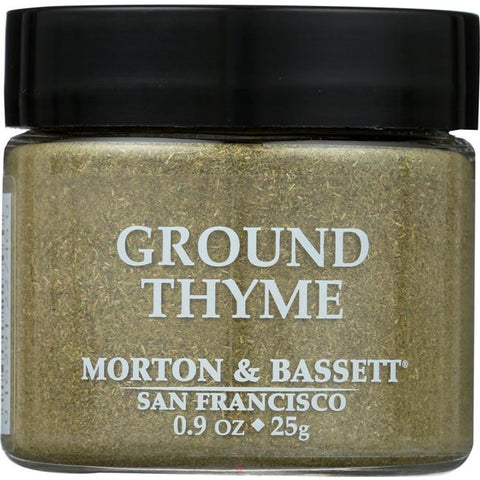 MORTON THYME GROUND ( 3 X 0.9 OZ   )