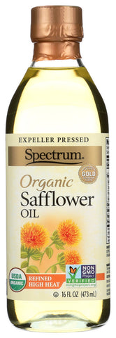 Spectrum Naturals Refined Safflower Oil (12x16 Oz)