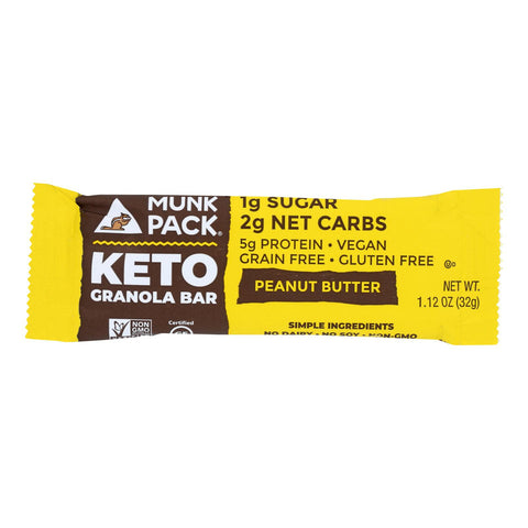 MUNK PEANUT BTR GRNL BAR ( 6 X 4 OZ   )