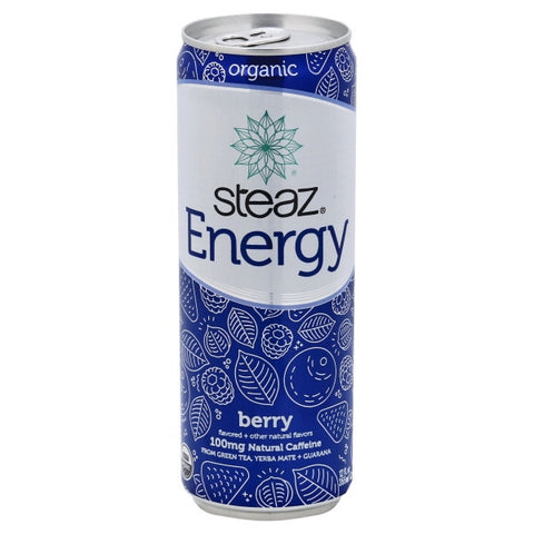Steaz Organic Energy Berry (12x12 OZ)