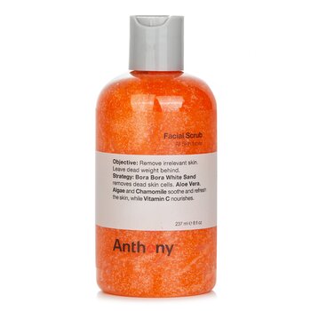 Logistics For Men Facial Scrub (Bottle) - 237ml/8oz
