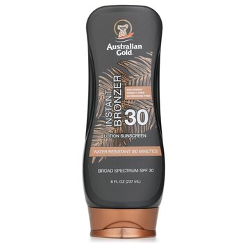 Lotion Sunscreen SPF 30 with Instant Bronzer(Label slightly damaged) - 237ml/8oz