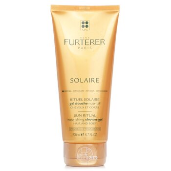 Solaire Nourishing Shower Gel with Jojoba Wax (Hair and Body) - 200ml/6.76oz