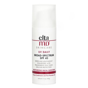 UV Daily Moisturizing Facial Sunscreen SPF 40 -(Packaging Random Pick)  48g/1.7oz