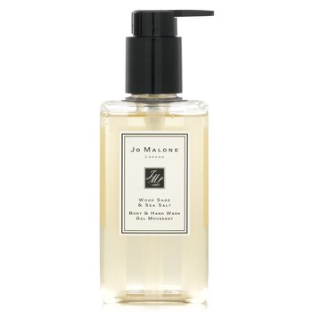 Wood Sage & Sea Salt Body & Hand Wash (With Pump) - 250ml/8.5oz