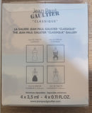 Classique by Jean P. Gaultier for Women EDT & EDP Fragrance Collection .11oz x 4NIB