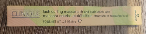 Clinique Lash Curling Mascara - #02 Black/ Brown - 0.28oz