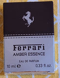Ferrari Amber Essence Eau De Parfum 0.33 oz Brand New