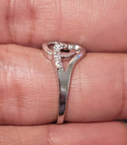 Gisella's CZ Double Heart Commitment Ring Size: 7