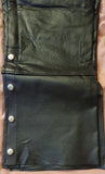 Diamond Plate™ Rock Design Genuine Buffalo Leather Motorcycle Chaps Size: Large