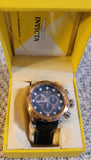 Invicta Men's 0360 Reserve Collection Venom Chronograph Black Leather Watch