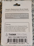 Electric Toothbrush Heads Compatible w/ Sonic Care with Power Up. 3 Toothbrush Heads P-HX-6013