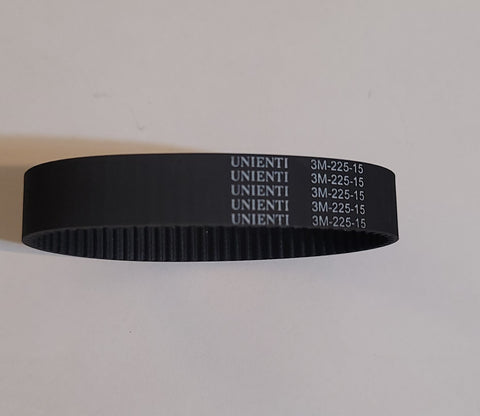 1 Belt Only! HTD 3M Wide Rubber Synchronous Belt Black (Electric Skateboard 80MM - 100MM Pulleys Wheel) HTD 3M 225 15MM
