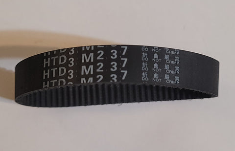 1 Belt Only! HTD 3M Wide Rubber Synchronous Belt Black (Electric Skateboard 80MM - 100MM Pulleys Wheel) HTD 3M 237 15MM