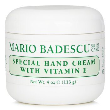 Special Hand Cream with Vitamin E - For All Skin Types - 113g/4oz