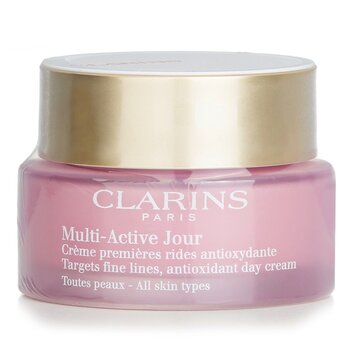 Multi-Active Day Targets Fine Lines Antioxidant Day Cream - For All Skin Types(Random Packaging) - 50ml/1.6oz