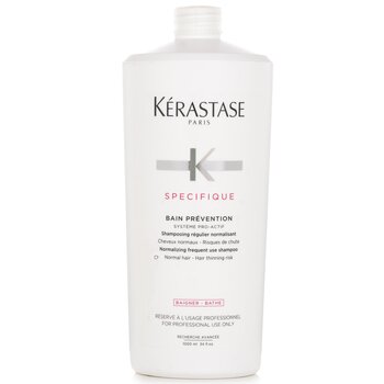Specifique Bain Prevention Normalizing Frequent Use Shampoo (Normal Hair - Hair Thinning Risk) - 1000ml/34oz