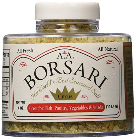 BORSARI SEASN SLT CITRUS ( 6 X 4 OZ   )