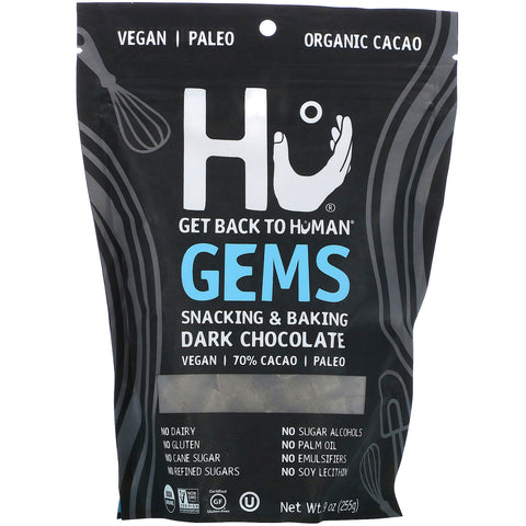 OG1 HU GEMS CHOC SNK/BKN ( 6 X 9 OZ   )