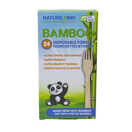 NATZWY DISPBL FORK BAMBO ( 24 X 24 CT   )