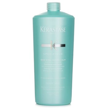 Specifique Bain Vital Dermo-Calm Cleansing Soothing Shampoo (Sensitive Scalp, Combination Hair) - 1000ml/34oz