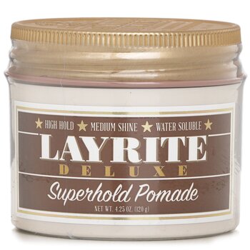 Superhold Pomade (High Hold, Medium Shine, Water Soluble) - 120g/4.25oz