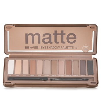 Eyeshadow Palette (12x Eyeshadow, 2x Applicator) - Matte - 12g/0.42oz