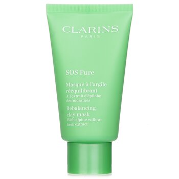 SOS Pure Rebalancing Clay Mask with Alpine Willow - Combination to Oily Skin - 75ml/2.3oz