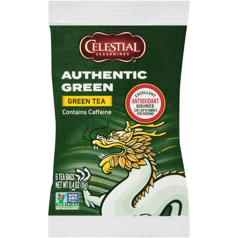CS TEA AUNTHENTIC GREEN ( 6 X 18 BAG  )