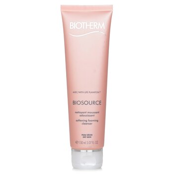Biosource Softening Foaming Cleanser - For Dry Skin - 150ml/5.07oz