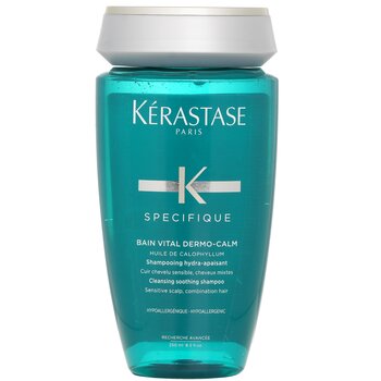 Specifique Bain Vital Dermo-Calm Cleansing Soothing Shampoo (Sensitive Scalps, Combination Hair) - 250ml/8.5oz