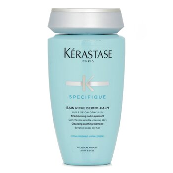 Specifique Bain Riche Dermo-Calm Cleansing Soothing Shampoo (Sensitive Scalp, Dry Hair) - 250ml/8.5oz