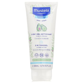 2 In 1 Body & Hair Cleansing gel - For Normal Skin - 200ml/6.76oz