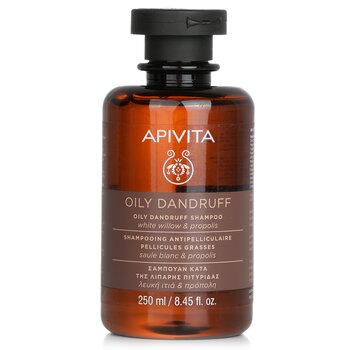 Oily Dandruff Shampoo with White Willow & Propolis (For Oily Scalp) - 250ml/8.45oz