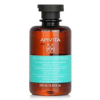 Oily Roots & Dry Ends Shampoo with Nettle & Propolis - 250ml/8.45oz
