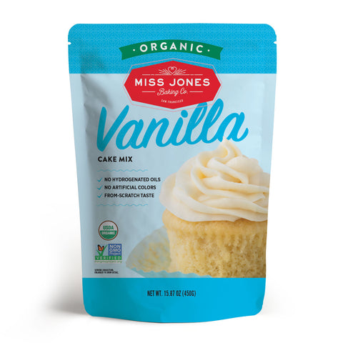 Miss Jones Organic Vanilla Cake Mix (6x15.87 OZ)