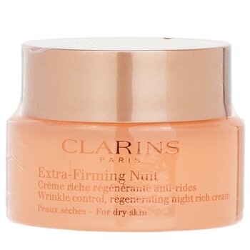 Extra-Firming Nuit Wrinkle Control, Regenerating Night Rich Cream - For Dry Skin - 50ml/1.6oz