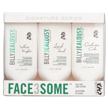 Face3Some Kit: Face Moisturizer 88ml + Exfoliating Facial Cleanser 88ml + Gentle Daily Facial Cleanser 88ml - 3pcs