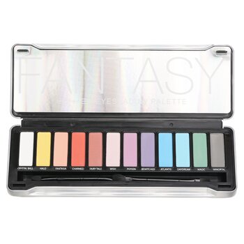 Eyeshadow Palette (12x Eyeshadow, 2x Applicator) - Fantasy - 12g/0.42oz