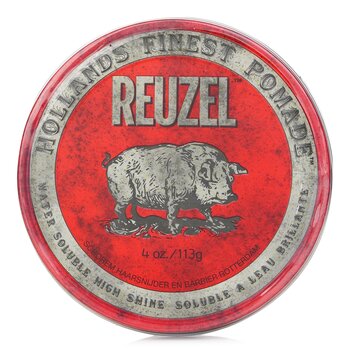 Red Pomade (Water Soluble, High Sheen) - 113g/4oz