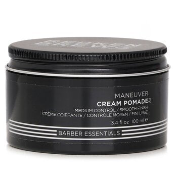 Brews Maneuver Cream Pomade (Medium Control / Smooth Finish) - 100ml/3.4oz
